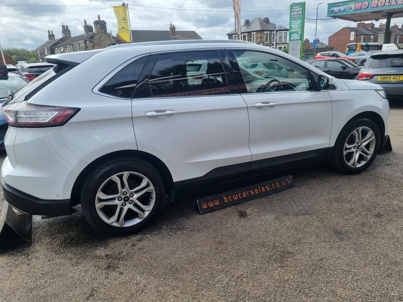 Ford Edge Titanium Tdci White #6