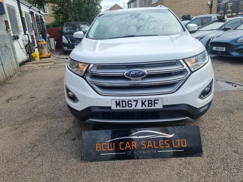 Ford Edge Titanium Tdci White #5