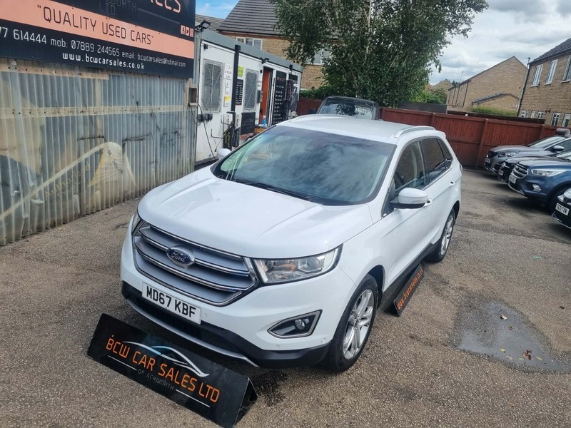 Ford Edge Titanium Tdci White #4