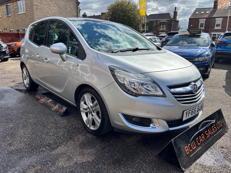 Vauxhall Meriva I Turbo Se Silver #8