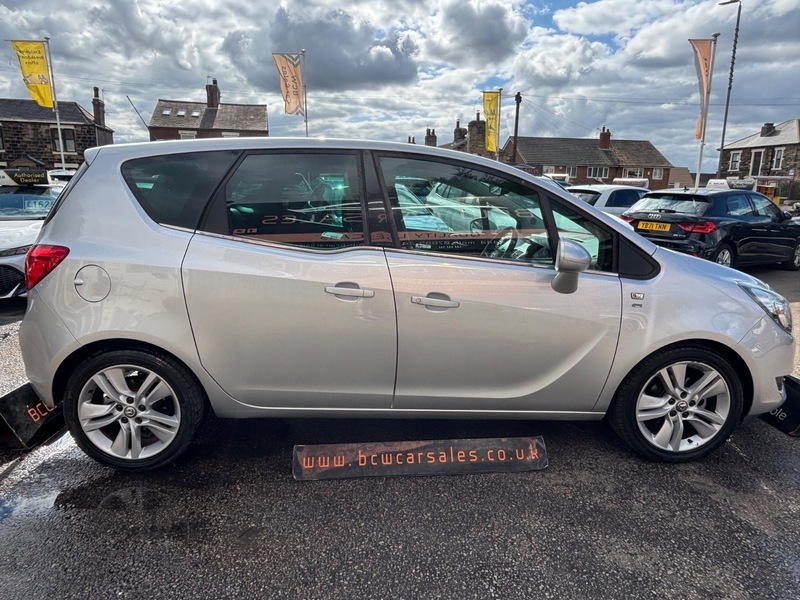 Vauxhall Meriva I Turbo Se Silver #9