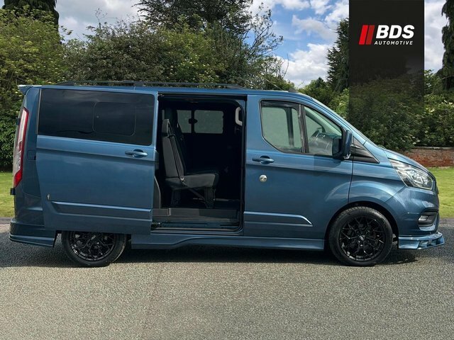 Ford Transit Custom 2.0 320 Ecoblue Mhev Limited Crew Van L1 H1 Euro 6 LY21XZD Blue #2