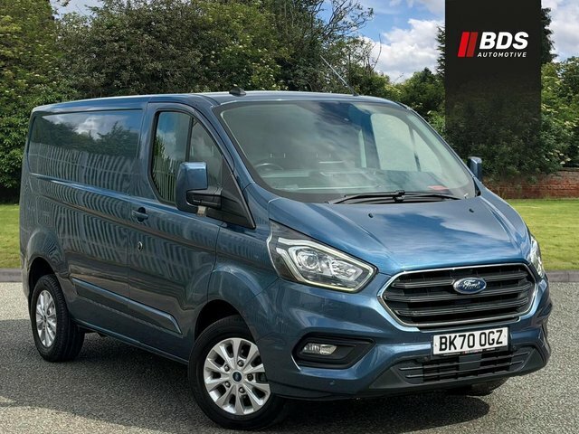 Ford Transit Custom 2.0 280 Ecoblue Limited L1 H1 Euro 6 Ss BK70OGZ Blue