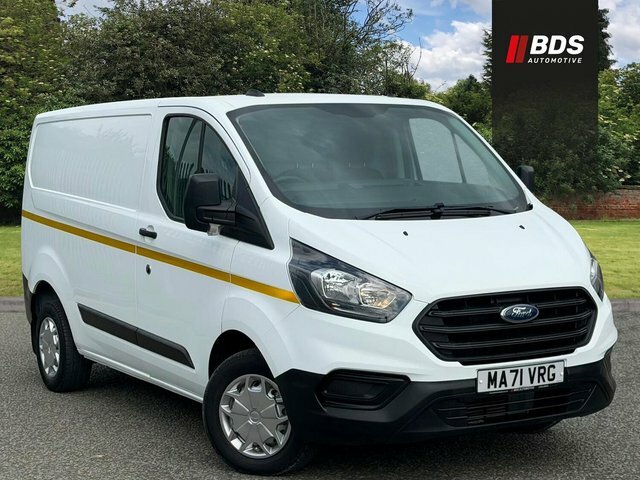 Ford Transit Custom 2.0 300 Ecoblue Leader L1 H1 Euro 6 Ss MA71VRG White