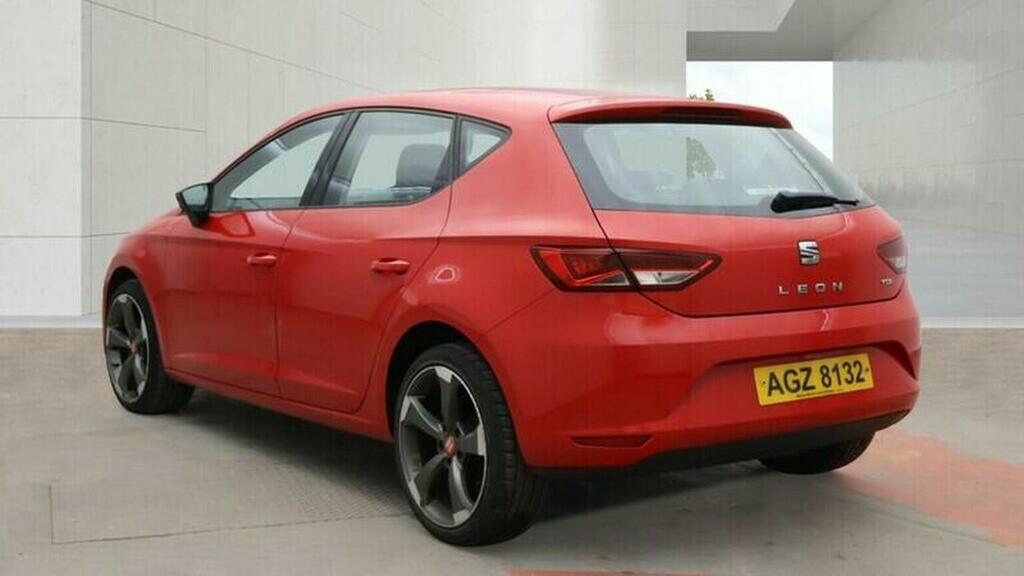 Seat Leon 1.6 Tdi Cr Se Euro 5 Ss Red #3