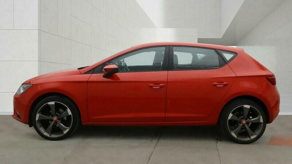 Seat Leon 1.6 Tdi Cr Se Euro 5 Ss Red #6