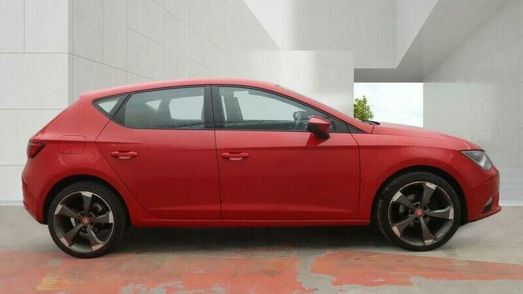 Seat Leon 1.6 Tdi Cr Se Euro 5 Ss Red #5