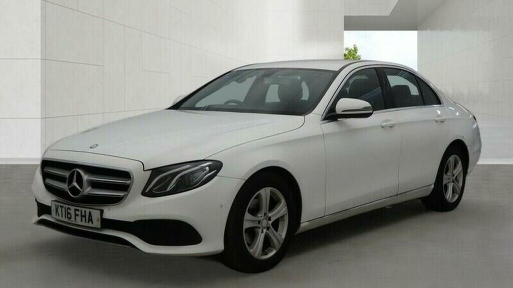 Mercedes-Benz E Class 2.0 E220d Se G-tronic Euro 6 Ss White #2