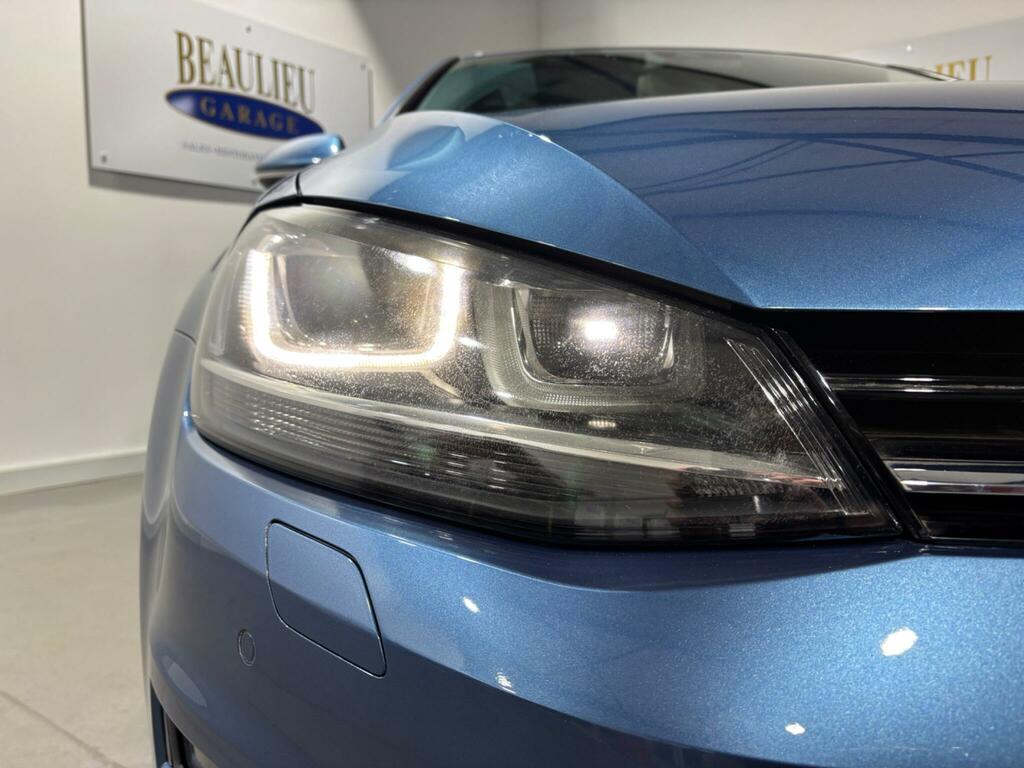 Volkswagen Golf Gt Blue #4