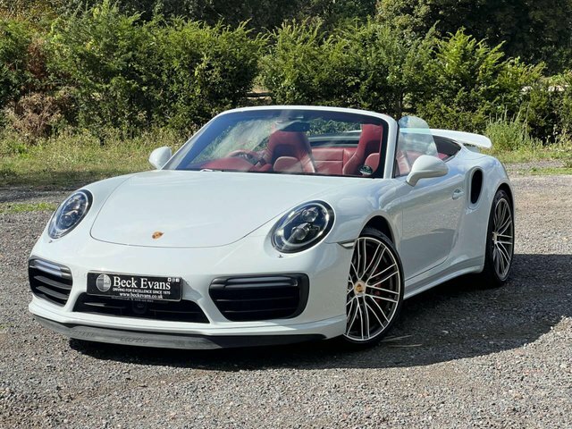 Porsche 911 3.8T 991 Turbo Convertible White
