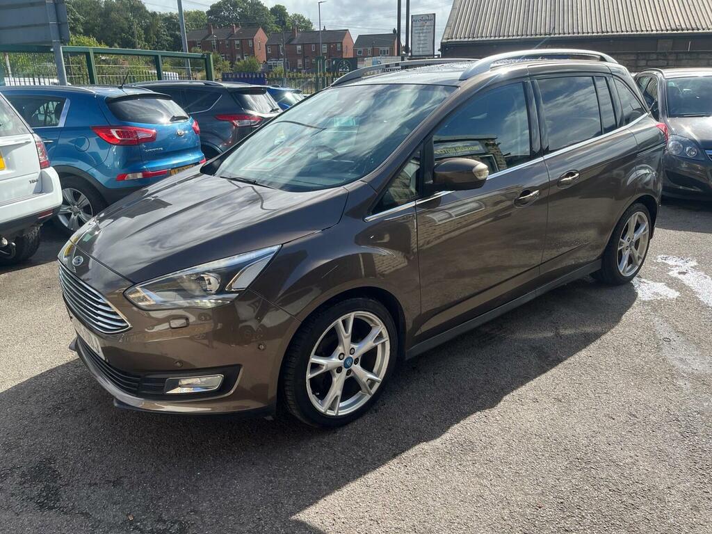 Ford Grand C-Max Mpv 2.0 Tdci Titanium X Euro 6 Ss 201565 Brown #3