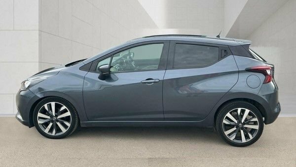 Nissan Micra 1.0 Ig-t Tekna Hatchback Xtron Euro 6 Grey #6