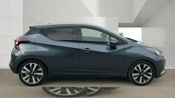 Nissan Micra 1.0 Ig-t Tekna Hatchback Xtron Euro 6 Grey #5