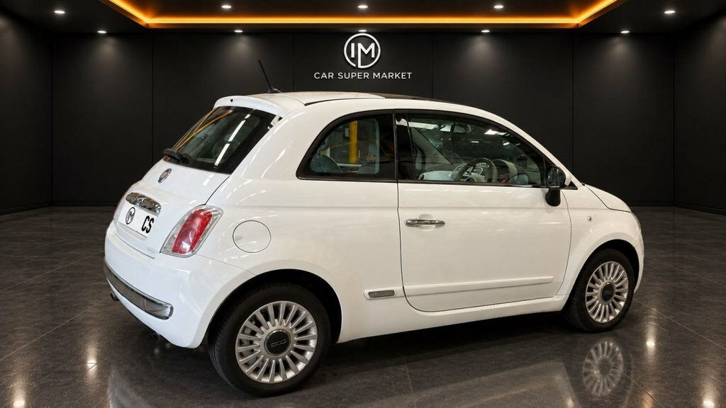 Fiat 500 1.2L Lounge White #5