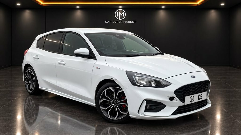 Ford Focus Hatchback 1.0T Ecoboost St-line Euro 6 Ss Silver #2