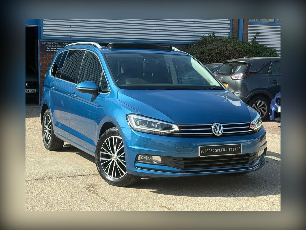 Volkswagen Touran 2.0 Tdi Bluemotion Tech Sel Mpv Dsg Eur Blue