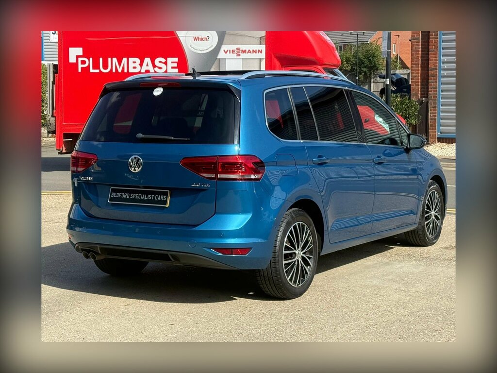 Volkswagen Touran 2.0 Tdi Bluemotion Tech Sel Mpv Dsg Eur Blue #5