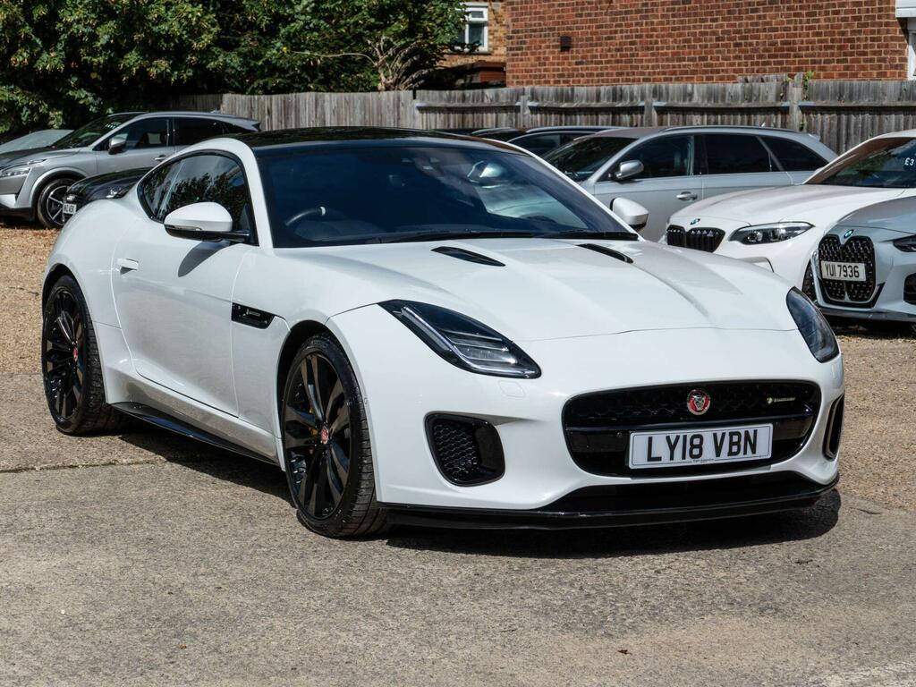 Jaguar F-Type R-dynamic White #4