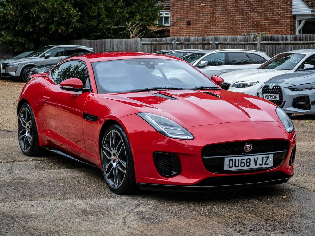 Jaguar F-Type R-dynamic Red #4