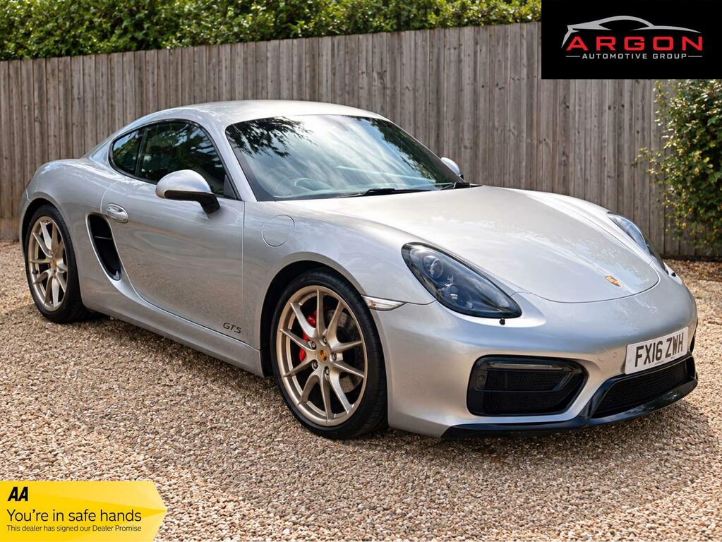Porsche Cayman 981 Gts Silver