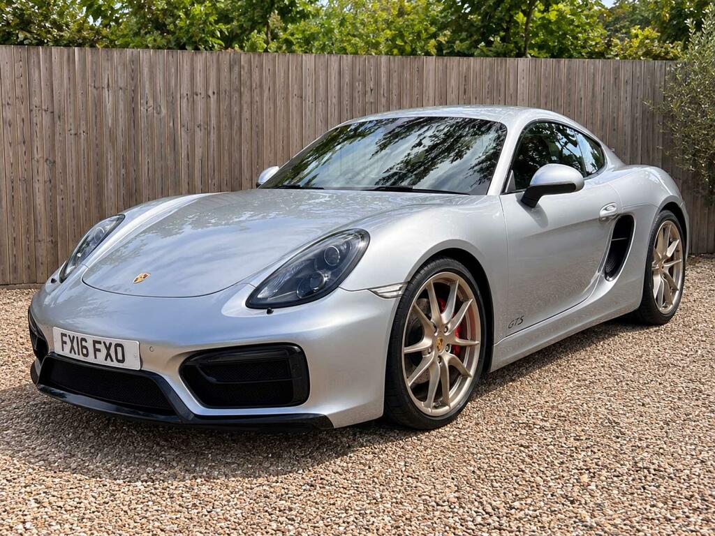 Porsche Cayman 981 Gts Silver #2