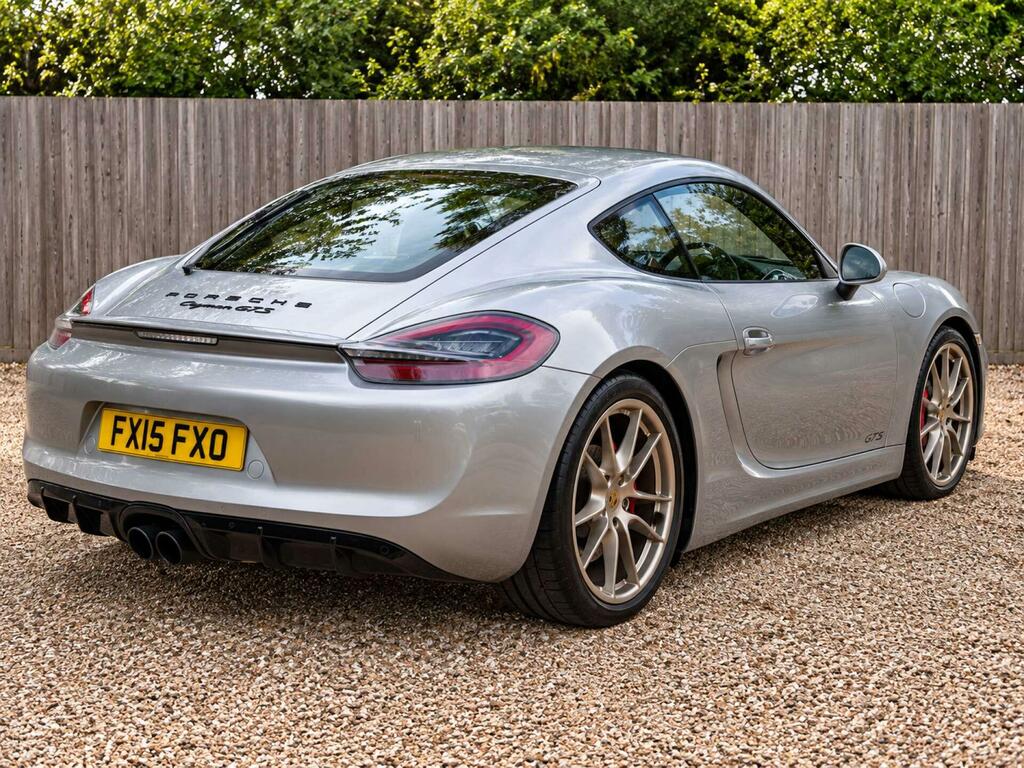 Porsche Cayman 981 Gts Silver #3