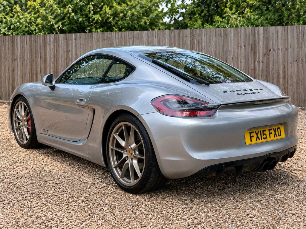 Porsche Cayman 981 Gts Silver #4