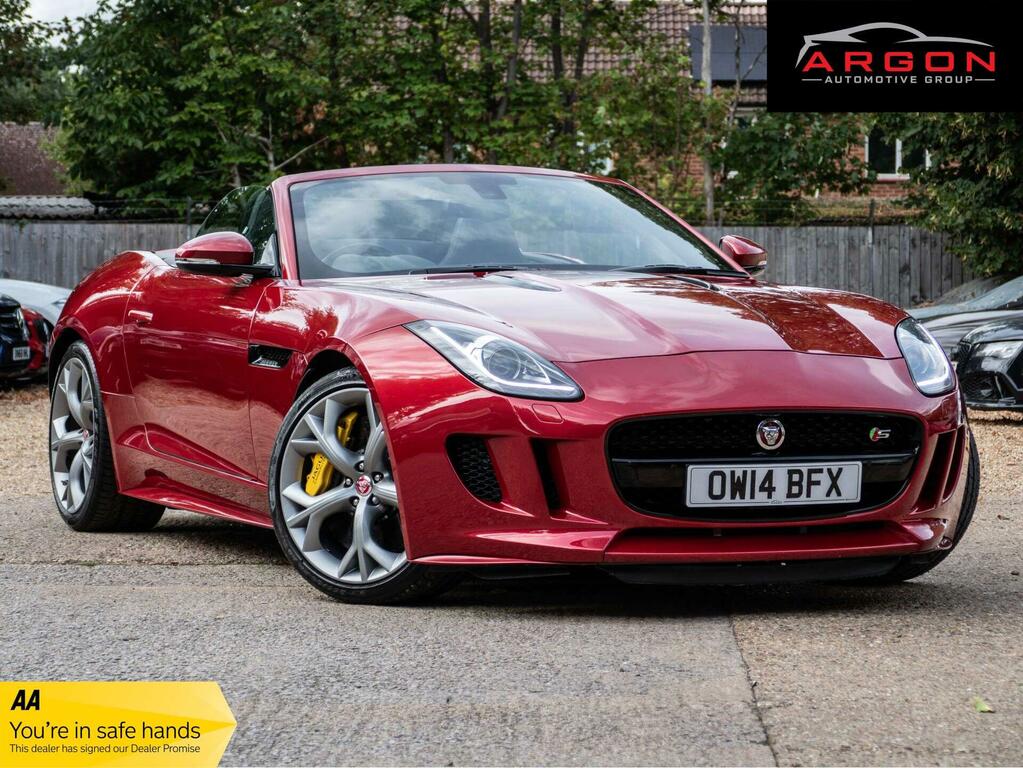 Jaguar F-Type 5.0 V8 S Euro 5 Ss Red