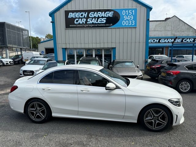 Mercedes-Benz C Class 2019 1.6 C200d Amg Line Saloon E Red