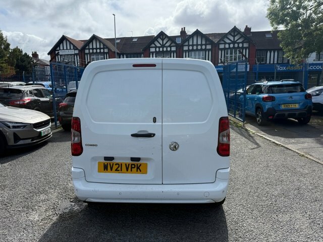 Vauxhall Combo 2021 1.5 Turbo D 2300 Sportive Panel Van Diese White #4