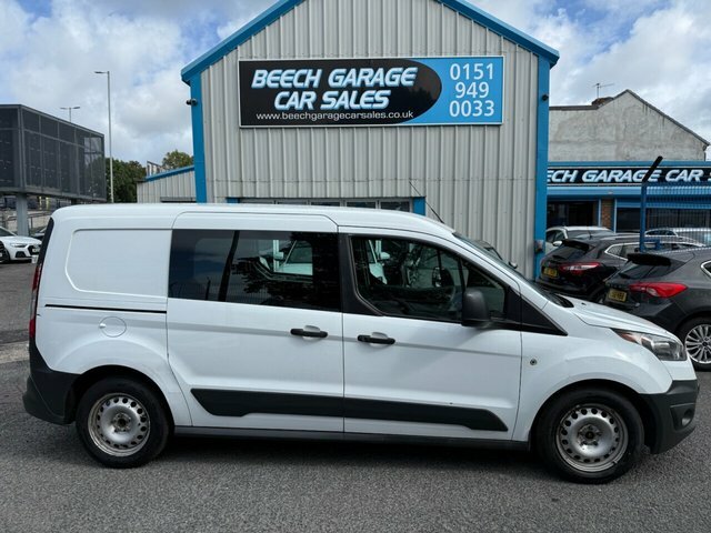 Ford Transit Connect 2017 1.5 Tdci 230 Combi Van 6Dr L2 H White #2