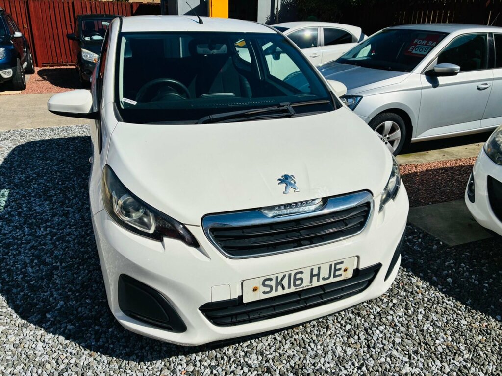 Peugeot 108 1.0 Active Euro 6 White #4