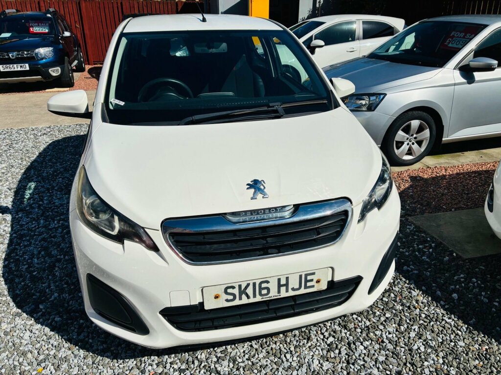 Peugeot 108 1.0 Active Euro 6 White #3