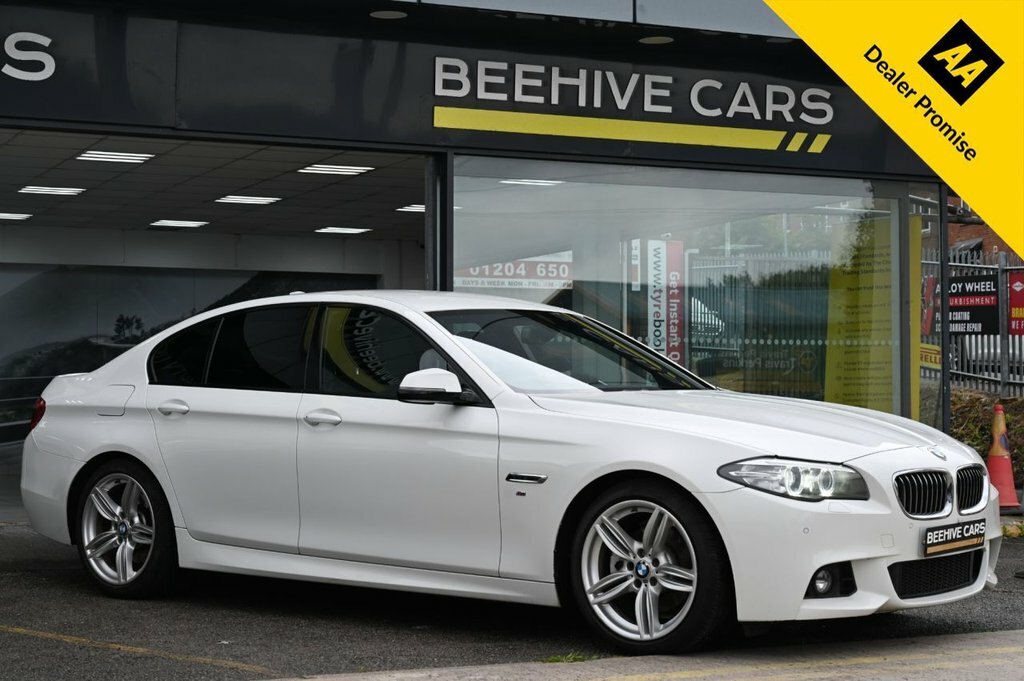 BMW 5 Series 2L M Sport White