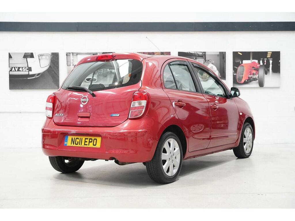Nissan Micra 1.2 12V Tekna Euro 5 Red #3