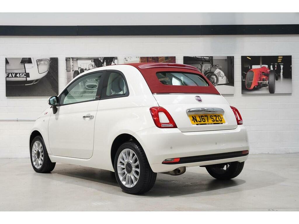 Fiat 500C 1.2 Eco Pop Star Euro 6 Ss White #4