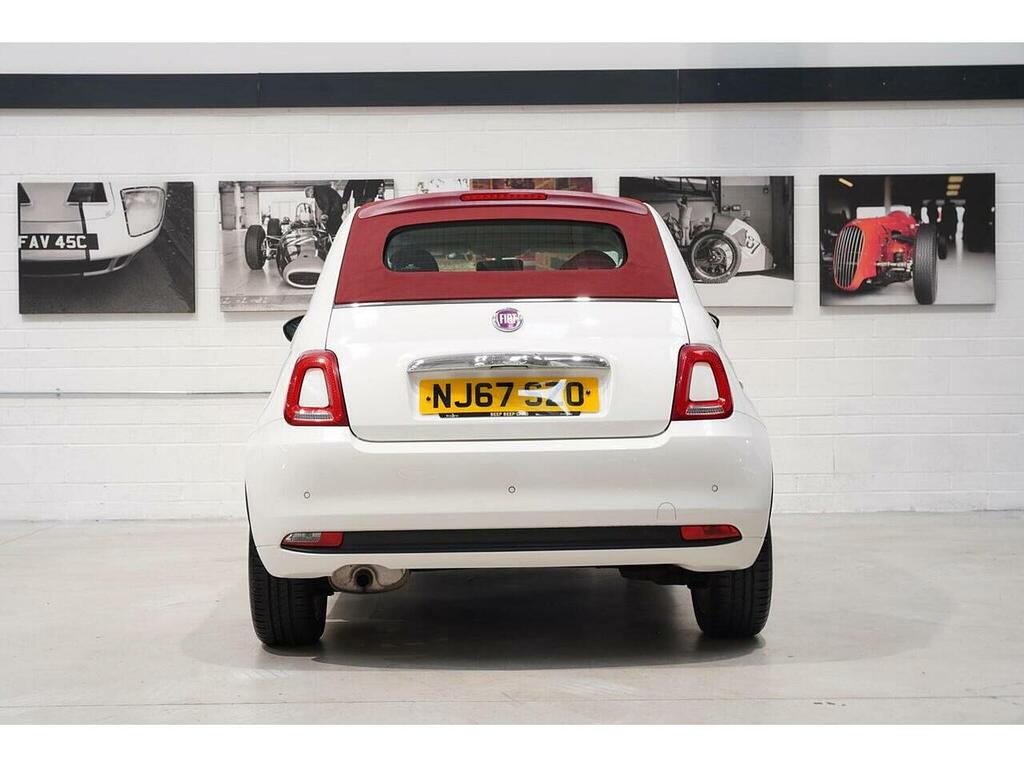 Fiat 500C 1.2 Eco Pop Star Euro 6 Ss White #3