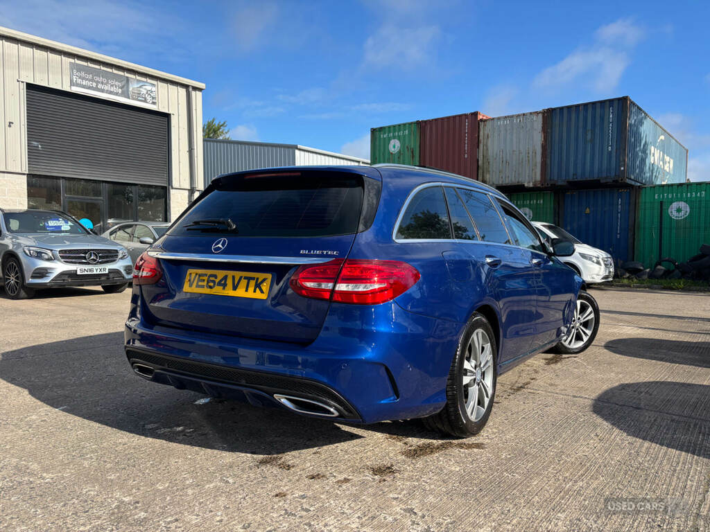 Mercedes-Benz C Class C220 Bluetec Sport Premium Plus Blue #2
