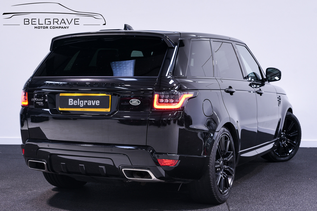Land Rover Range Rover Sport 2.0 P400e 13.1Kwh Hse Dynamic Black Suv Black #3
