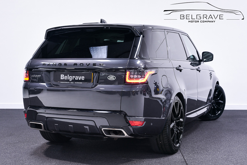Land Rover Range Rover Sport 2.0 P400e 13.1Kwh Hse Dynamic Black Suv #3