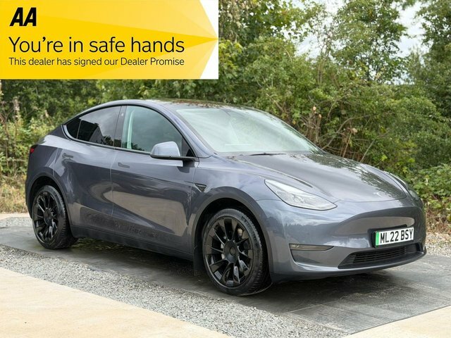 Tesla Model Y Dual Motor Long Range Suv 4Wde Grey