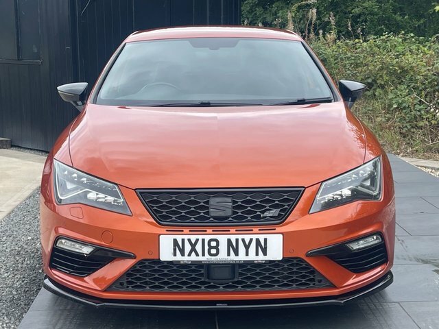 Seat Leon 2.0 Tsi Cupra 300 Hatchback Euro Orange #2