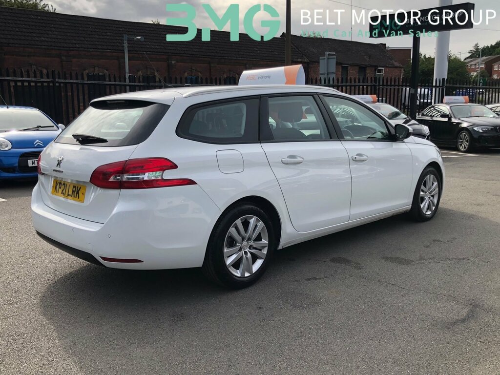 Peugeot 308 SW 1.5 Bluehdi Active Estate Euro 6 White #2