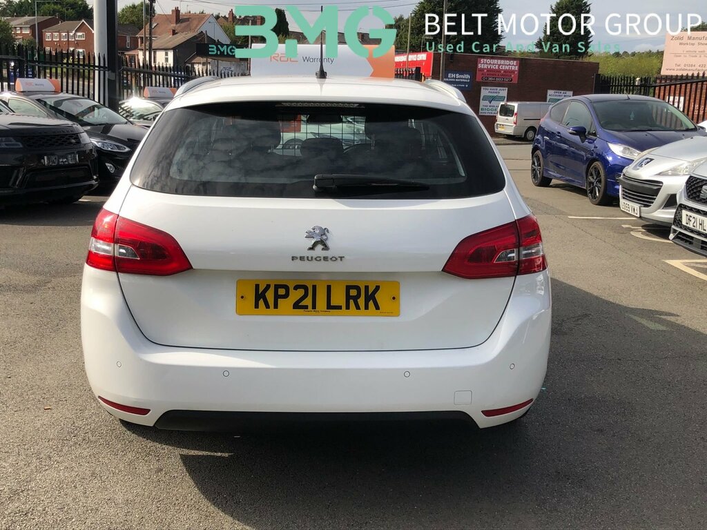 Peugeot 308 SW 1.5 Bluehdi Active Estate Euro 6 White #5
