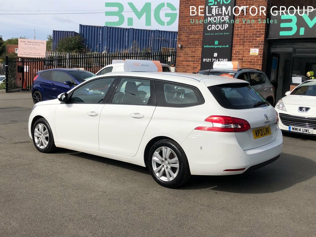 Peugeot 308 SW 1.5 Bluehdi Active Estate Euro 6 White #4