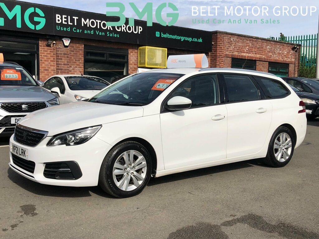 Peugeot 308 SW 1.5 Bluehdi Active Estate Euro 6 White