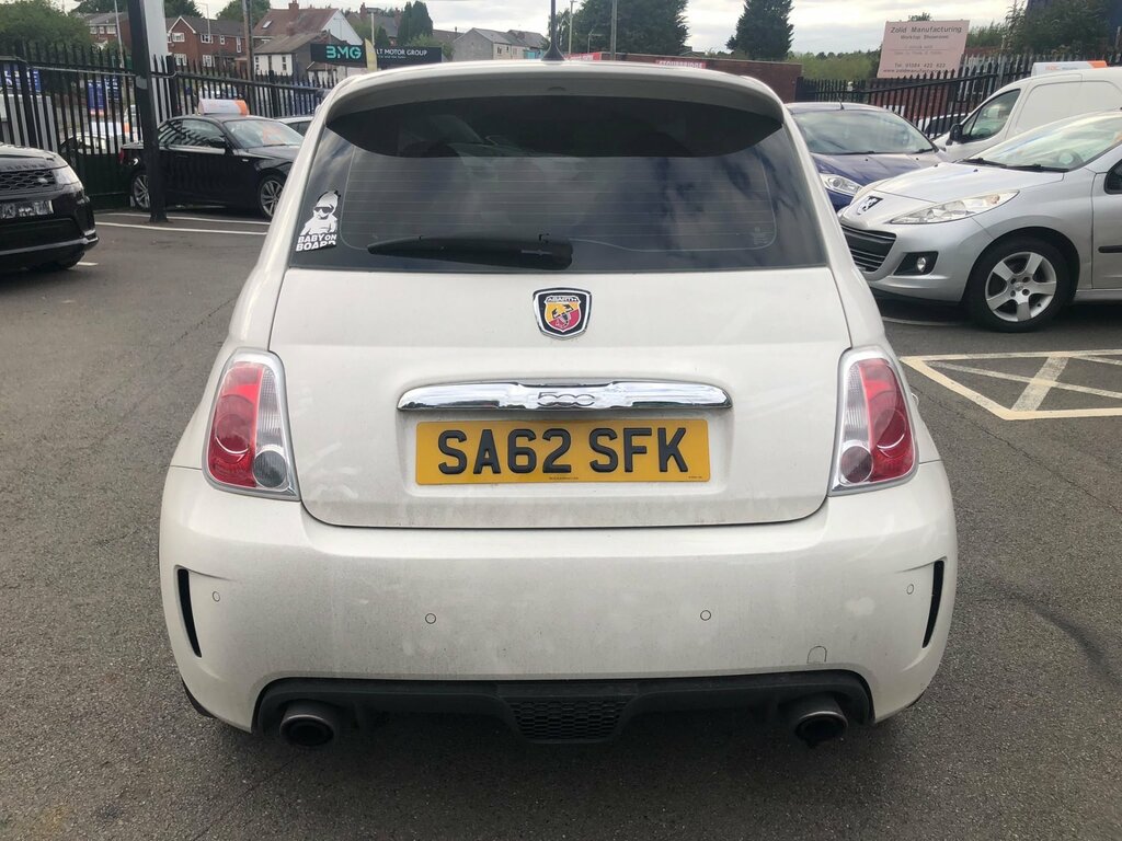 Abarth 500 1.4 T-jet Hatchback Euro 5 135 White #5