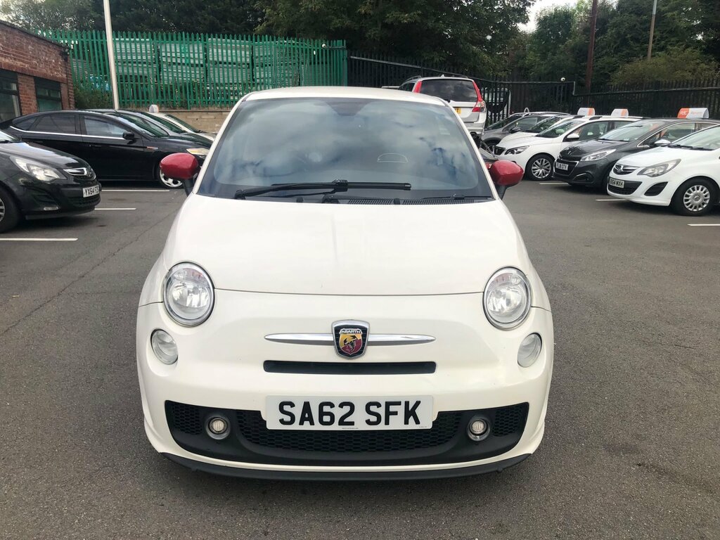 Abarth 500 1.4 T-jet Hatchback Euro 5 135 White #2