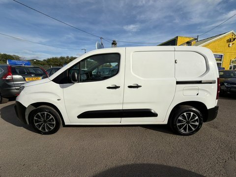 Peugeot Partner 1.5 Bluehdi 1000 Professional Standard Panel Van E White #8