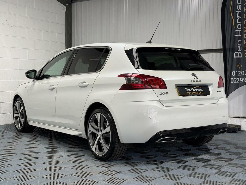 Peugeot 308 1.2 Puretech Gpf Gt Line Eat Euro 6 Ss White #4